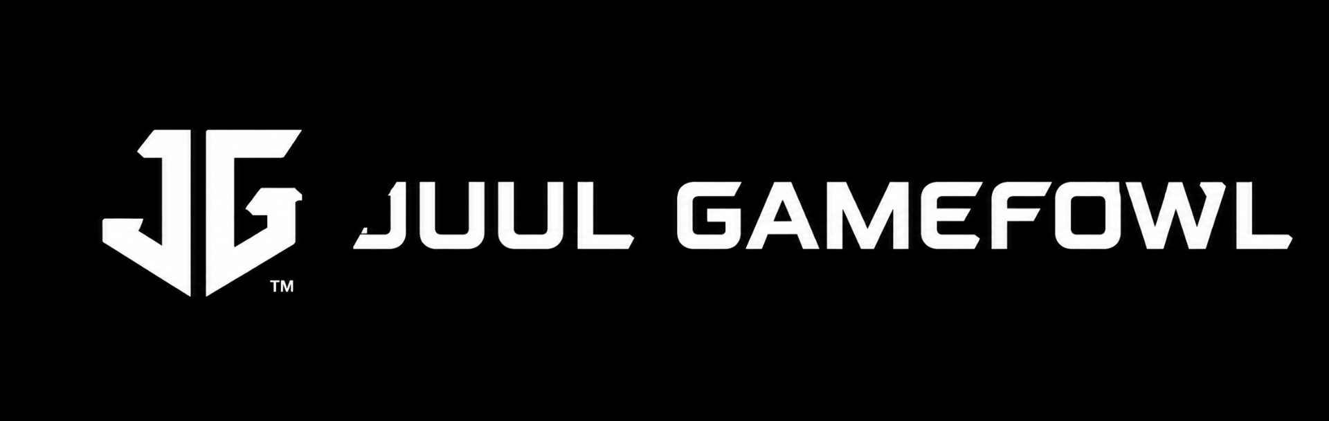 Juul Gamefowl wordmark with JG monogram
